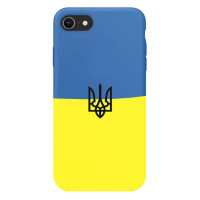 Чохол Apple Silicone Case для iPhone 7/8 Print Ukainian Flag