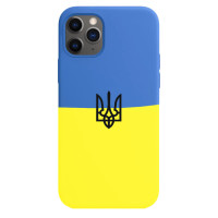 Чохол Apple Silicone Case для iPhone 11 Pro Print Ukainian Flag