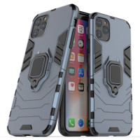 Протиударний чохол Transformer Ring for Magnet для Apple iPhone 11 Pro Max Navy Blue