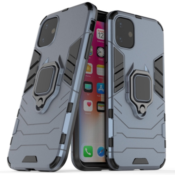 Протиударний чохол Transformer Ring for Magnet для Apple iPhone 11 Navy Blue