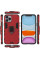 Протиударний чохол Transformer Ring for Magnet для Apple iPhone 12 Pro Max Red