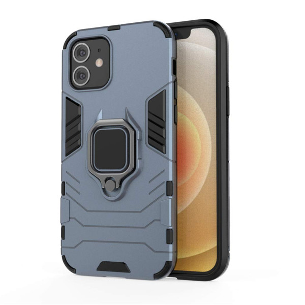 Протиударний чохол Transformer Ring for Magnet для Apple iPhone 12 Navy Blue