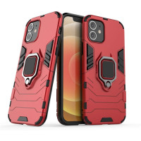 Протиударний чохол Transformer Ring for Magnet для Apple iPhone 12 Red