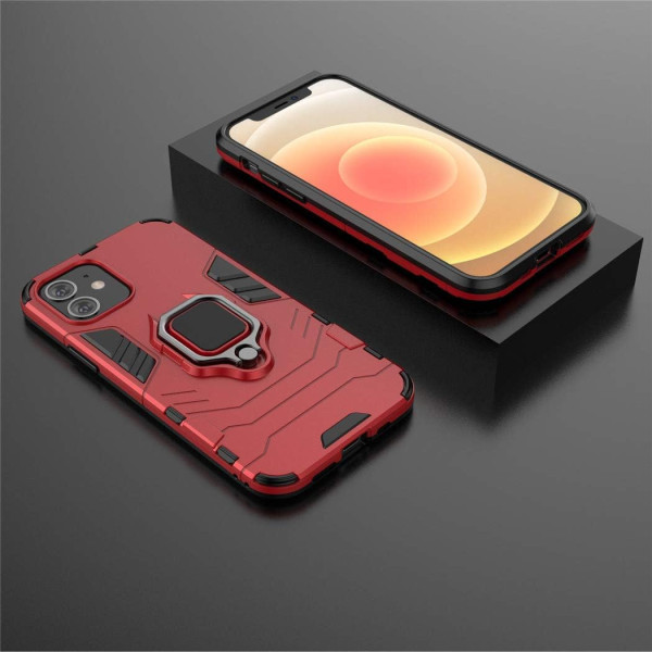 Протиударний чохол Transformer Ring for Magnet для Apple iPhone 12 Red