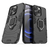 Протиударний чохол Transformer Ring for Magnet для Apple iPhone 13 Pro Black