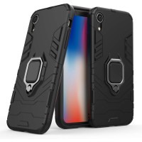 Протиударний чохол Transformer Ring for Magnet для Apple iPhone Xr Black