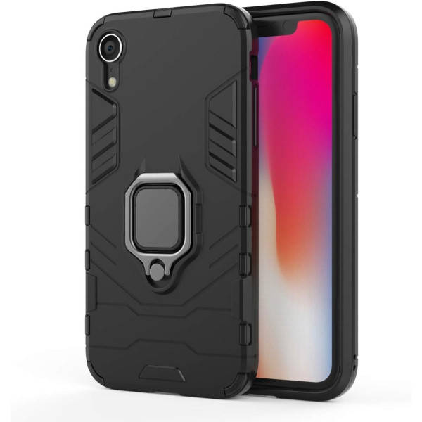 Протиударний чохол Transformer Ring for Magnet для Apple iPhone Xr Black