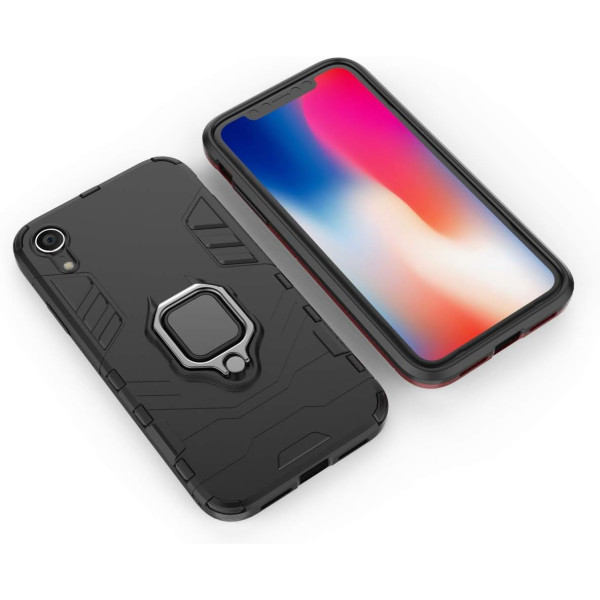Протиударний чохол Transformer Ring for Magnet для Apple iPhone Xr Black