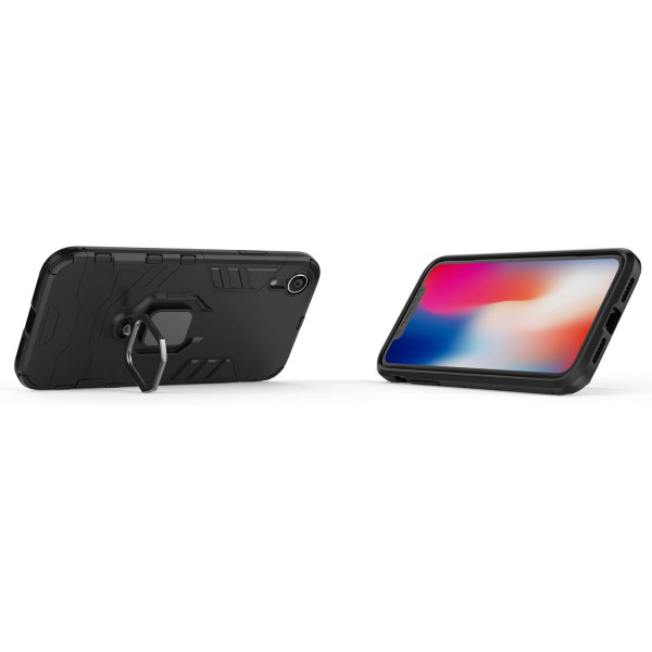 Протиударний чохол Transformer Ring for Magnet для Apple iPhone Xr Black