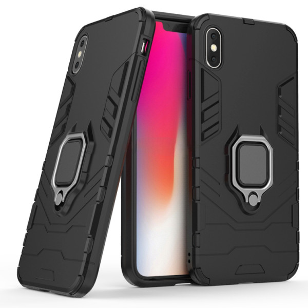 Протиударний чохол Transformer Ring for Magnet для Apple iPhone XS Max Black