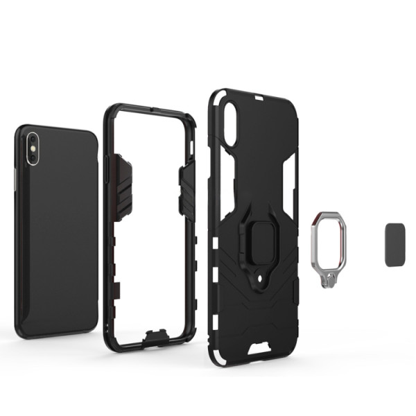 Протиударний чохол Transformer Ring for Magnet для Apple iPhone XS Max Black