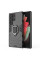 Противоударный чехол Transformer Ring for Magnet для Samsung Galaxy S23 Ultra Black