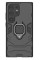 Противоударный чехол Transformer Ring for Magnet для Samsung Galaxy S24 Ultra Black
