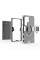 Противоударный чехол Transformer Ring for Magnet для Samsung Galaxy S24 Ultra Black