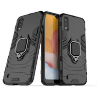 Протиударний чохол Transformer Ring for Magnet для Samsung A01 Black