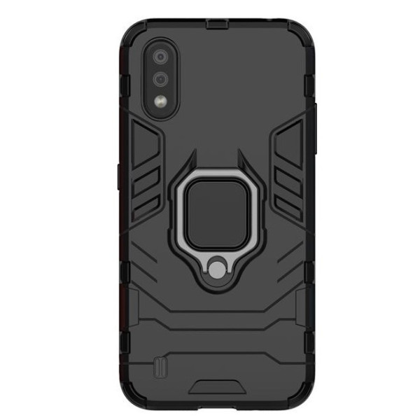 Протиударний чохол Transformer Ring for Magnet для Samsung A01 Black