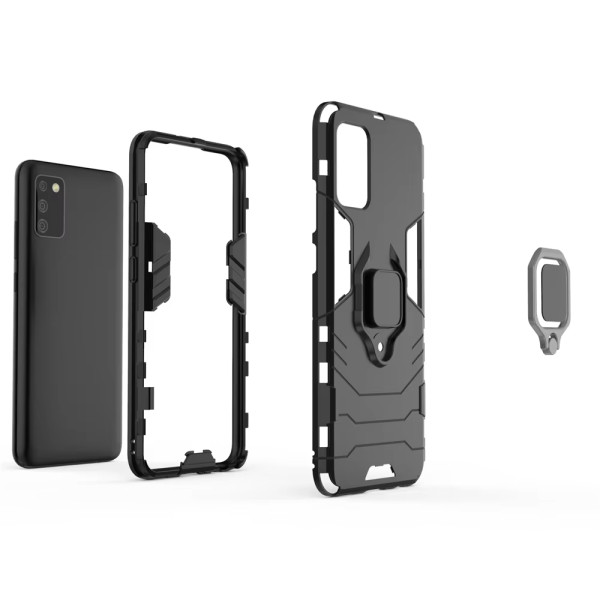 Протиударний чохол Transformer Ring for Magnet для Samsung A02s Black