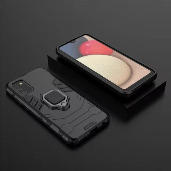 Протиударний чохол Transformer Ring for Magnet для Samsung A02s Black