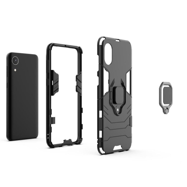 Протиударний чохол Transformer Ring for Magnet для Samsung A03 Core Black