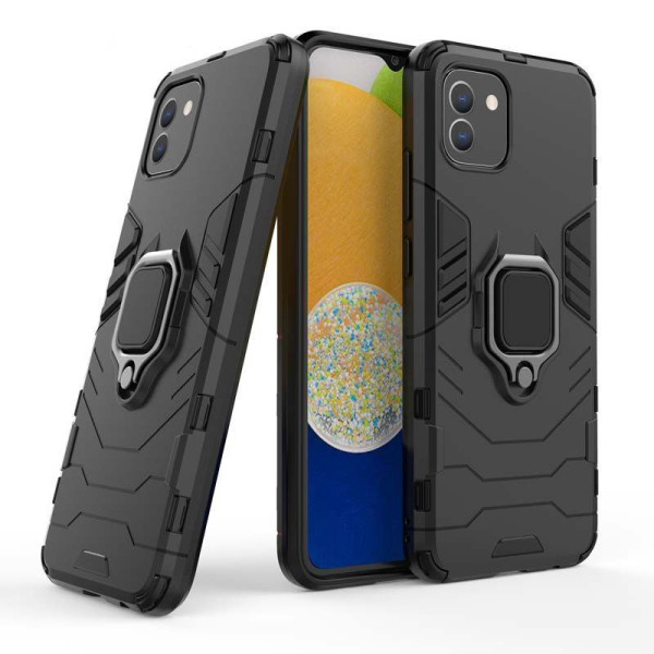 Протиударний чохол Transformer Ring for Magnet для Samsung A03 Black