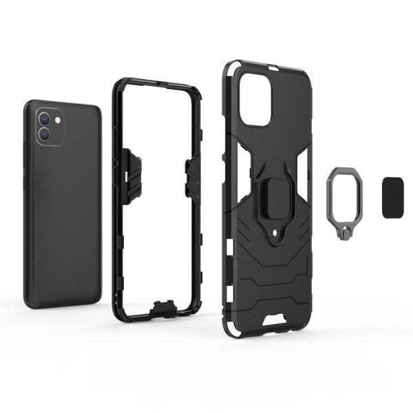 Протиударний чохол Transformer Ring for Magnet для Samsung A03 Black