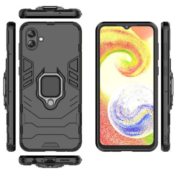 Протиударний чохол Transformer Ring for Magnet для Samsung A04 Black