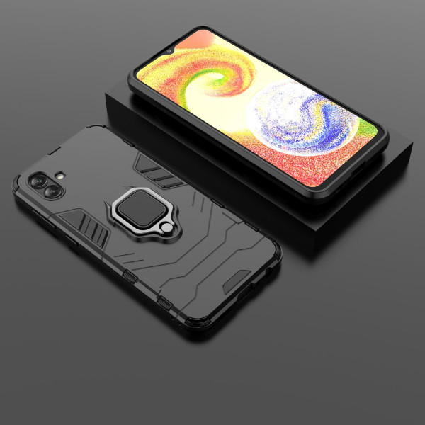 Протиударний чохол Transformer Ring for Magnet для Samsung A04 Black