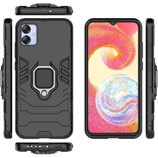 Протиударний чохол Transformer Ring for Magnet для Samsung A04e Black