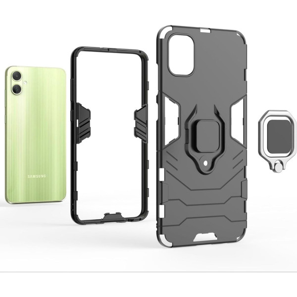 Протиударний чохол Transformer Ring for Magnet для Samsung A05 Black
