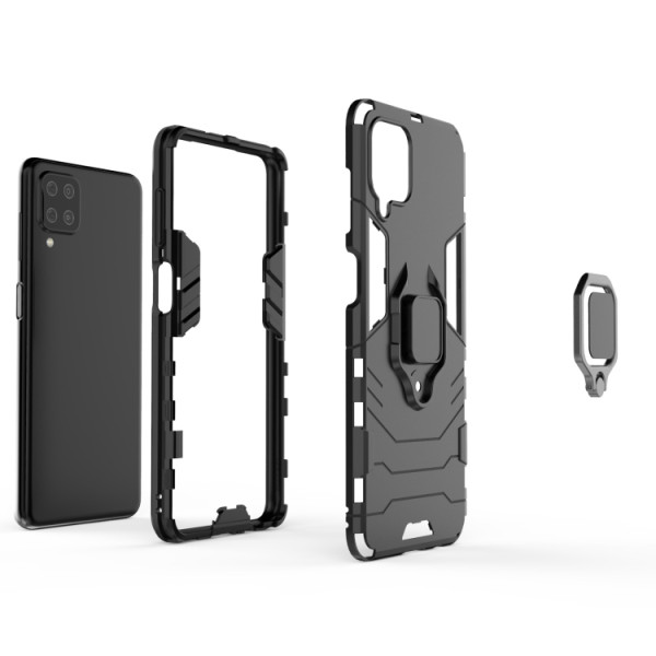 Протиударний чохол Transformer Ring for Magnet для Samsung A12 Black