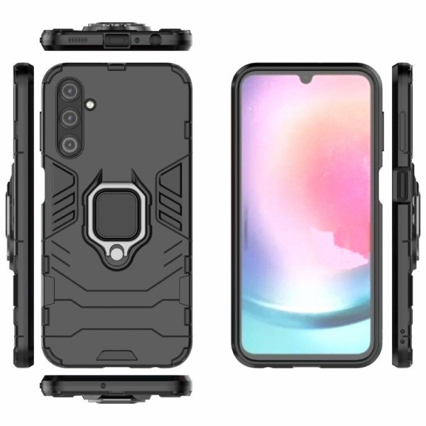 Протиударний чохол Transformer Ring for Magnet для Samsung A24 (A245) Black