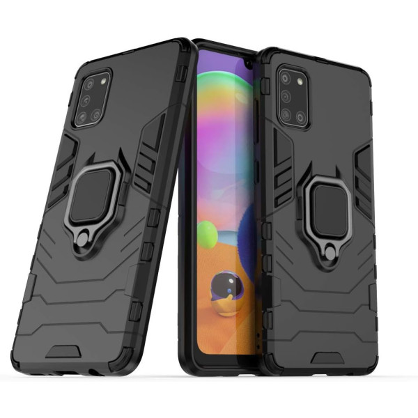 Протиударний чохол Transformer Ring for Magnet для Samsung A31 Black