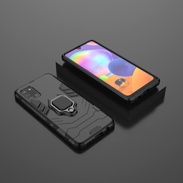 Протиударний чохол Transformer Ring for Magnet для Samsung A31 Black