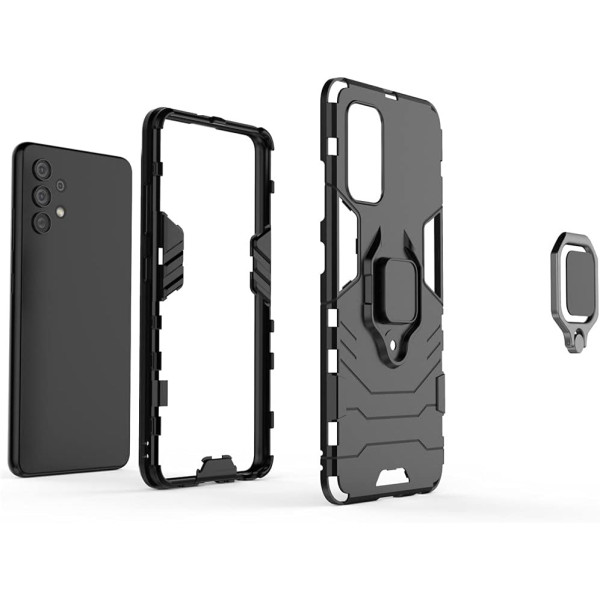 Протиударний чохол Transformer Ring for Magnet для Samsung A32 4G Black