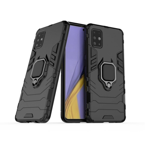 Протиударний чохол Transformer Ring for Magnet для Samsung A51 Black
