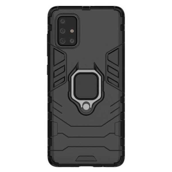 Протиударний чохол Transformer Ring for Magnet для Samsung A71 Black