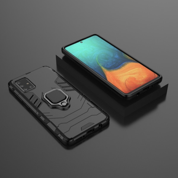Протиударний чохол Transformer Ring for Magnet для Samsung A71 Black