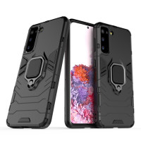 Протиударний чохол Transformer Ring for Magnet для Samsung Galaxy S21 FE Black