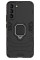 Противоударный чехол Transformer Ring for Magnet для Samsung Galaxy S22 5G Black