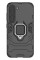 Противоударный чехол Transformer Ring for Magnet для Samsung Galaxy S23 Black