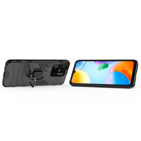 Протиударний чохол Transformer Ring for Magnet для Xiaomi Redmi 10C Black