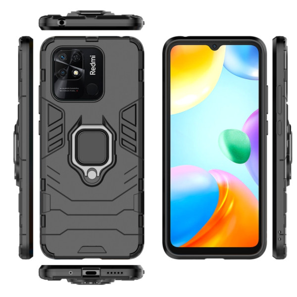 Протиударний чохол Transformer Ring for Magnet для Xiaomi Redmi 10C Black