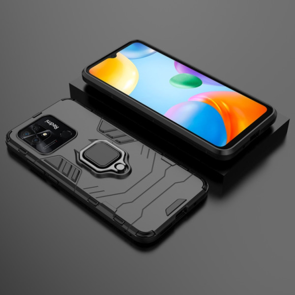 Протиударний чохол Transformer Ring for Magnet для Xiaomi Redmi 10C Black