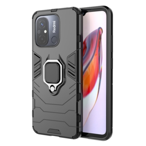 Протиударний чохол Transformer Ring for Magnet для Xiaomi Redmi 12C Black