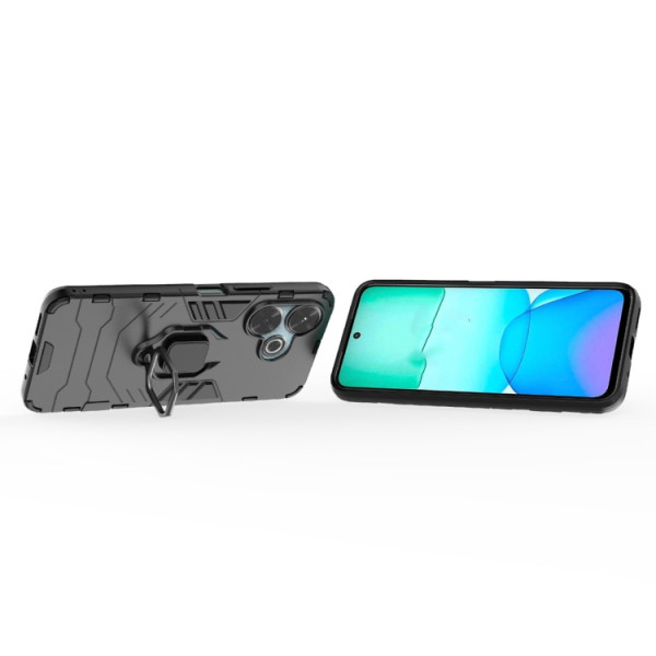 Протиударний чохол Transformer Ring for Magnet для Xiaomi Redmi 13 4G / Xiaomi Poco M6 4G Black