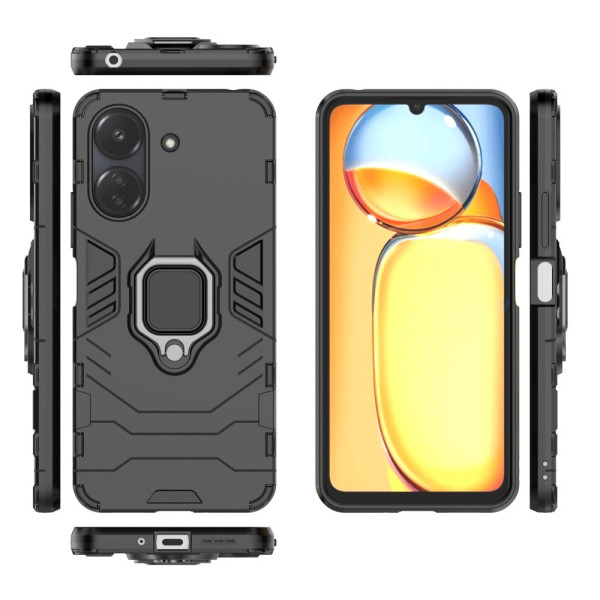 Протиударний чохол Transformer Ring for Magnet для Xiaomi Redmi 13C Black