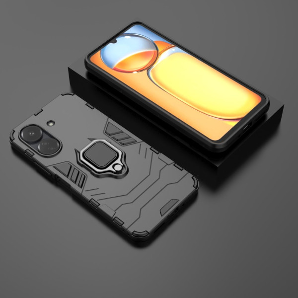 Протиударний чохол Transformer Ring for Magnet для Xiaomi Redmi 13C Black