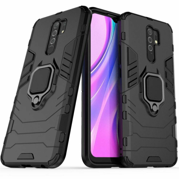 Протиударний чохол Transformer Ring for Magnet для Xiaomi Redmi 9 Black