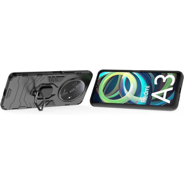 Протиударний чохол Transformer Ring for Magnet для Xiaomi Redmi A3 Black