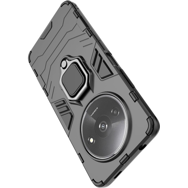 Протиударний чохол Transformer Ring for Magnet для Xiaomi Redmi A3 Black